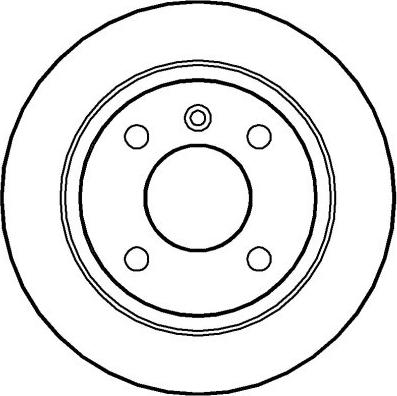 NK 204836 - Тормозной диск autosila-amz.com