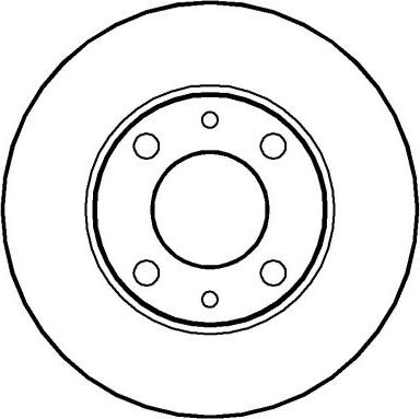 National NBD041 - Тормозной диск autosila-amz.com