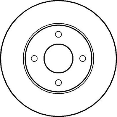 Optimal BS-3650 - Тормозной диск autosila-amz.com