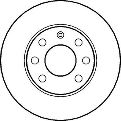 National NBD004 - Тормозной диск autosila-amz.com