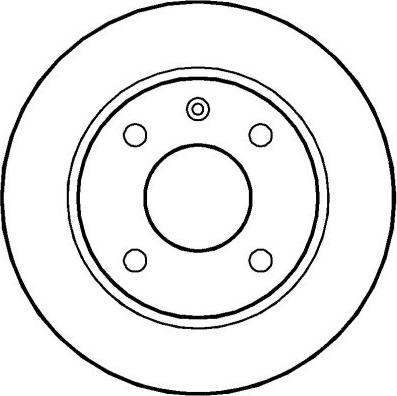 National NBD013 - Тормозной диск autosila-amz.com