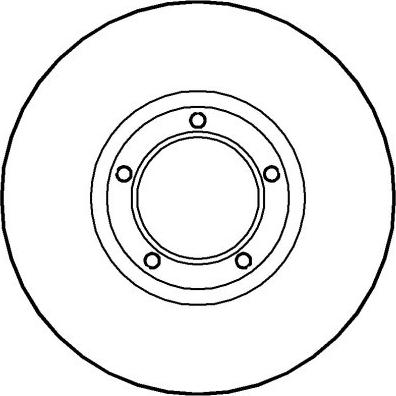 NATIONAL NBD029 - Тормозной диск autosila-amz.com