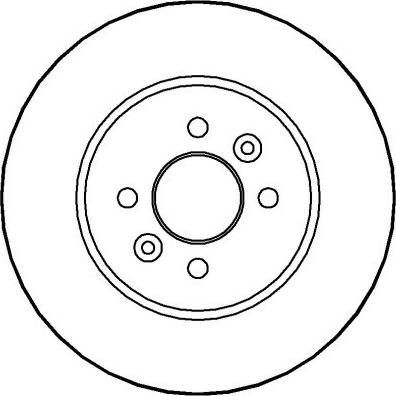 National NBD1449 - Тормозной диск autosila-amz.com