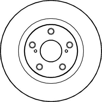 Wolf WD52987B - Тормозной диск autosila-amz.com