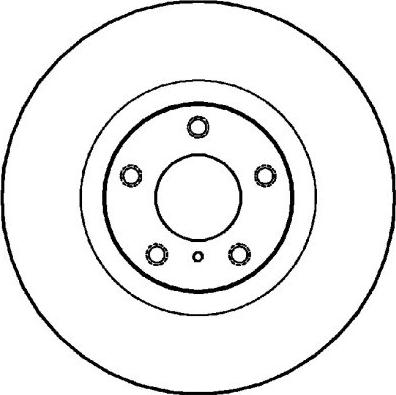 Magneti Marelli 360406125701 - Тормоз.диски NISSAN MURANO (Z50) autosila-amz.com