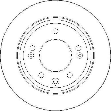 Parts-Mall HCCA-098 - Тормозной диск autosila-amz.com