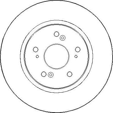 CAR ADH243104 - Тормозной диск autosila-amz.com