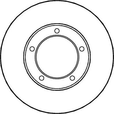 NATIONAL NBD1011 - Тормозной диск autosila-amz.com