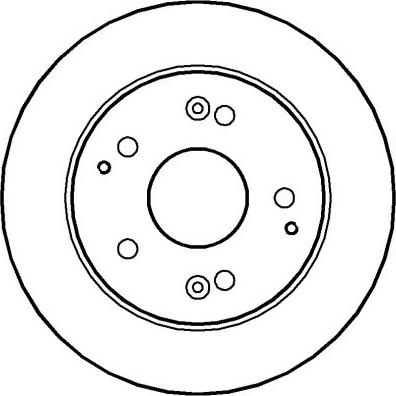 National NBD1144 - Тормозной диск autosila-amz.com