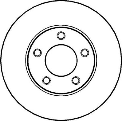 JP Group 1563103309 - Тормозной диск autosila-amz.com