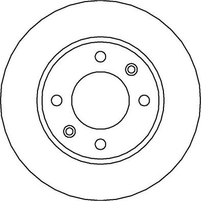 Lucas Electrical DF4185 - Тормозной диск autosila-amz.com