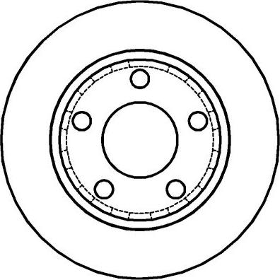 BENDIX BDS1892HC - Тормозной диск autosila-amz.com