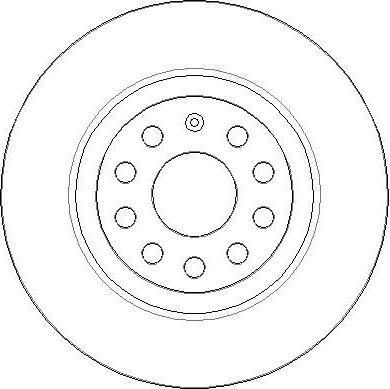 National NBD1859 - Тормозной диск autosila-amz.com