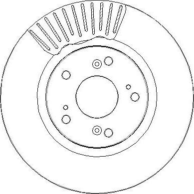National NBD1862 - Тормозной диск autosila-amz.com