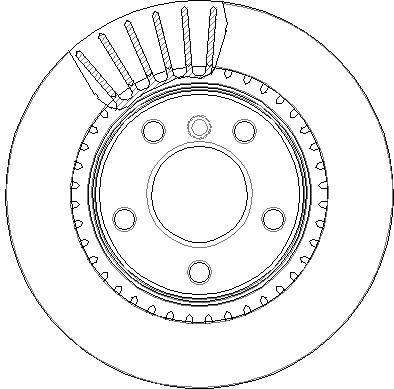 NATIONAL NBD1816 - Тормозной диск autosila-amz.com