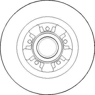 National NBD1839 - Тормозной диск autosila-amz.com