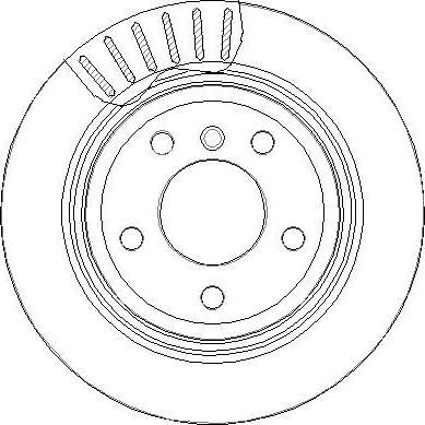 National NBD1876 - Тормозной диск autosila-amz.com