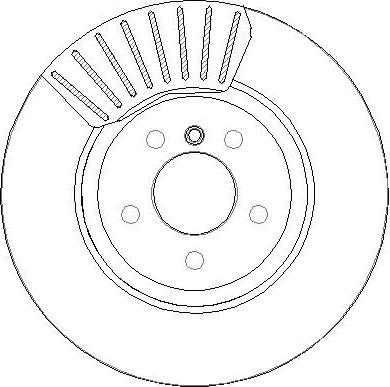 Metzger 23-1268C - Тормозной диск autosila-amz.com