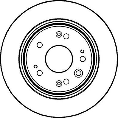 BENDIX BDS1859 - Тормозной диск autosila-amz.com