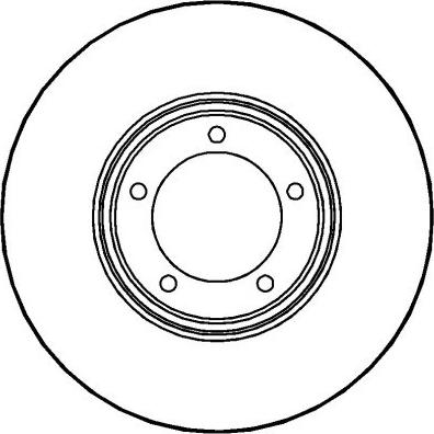 Quinton Hazell BDC5726 - Тормозной диск autosila-amz.com