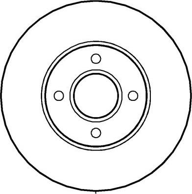 BENDIX PRT5652 - Тормозной диск autosila-amz.com