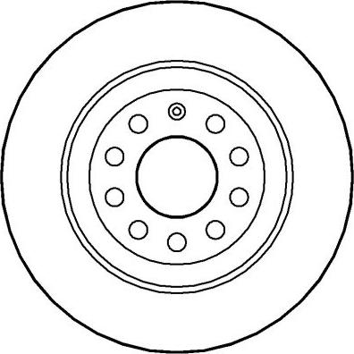 FTE BS7093B - Тормозной диск autosila-amz.com