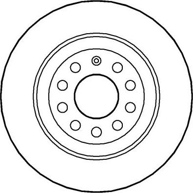 DriveTec DM3956 - Тормозной диск autosila-amz.com