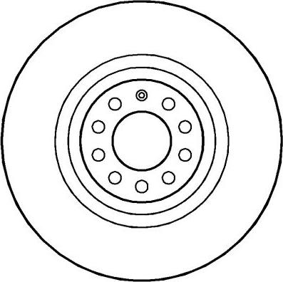 National NBD1330 - Тормозной диск autosila-amz.com