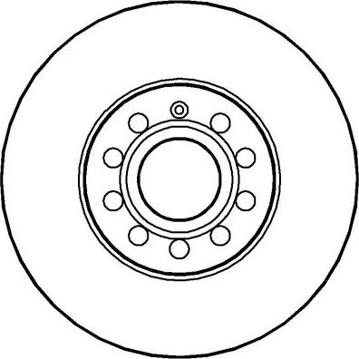 National NBD1292 - Тормозной диск autosila-amz.com