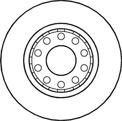 National NBD1259 - Тормозной диск autosila-amz.com