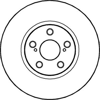 CAR BD-0600 - Тормозной диск autosila-amz.com