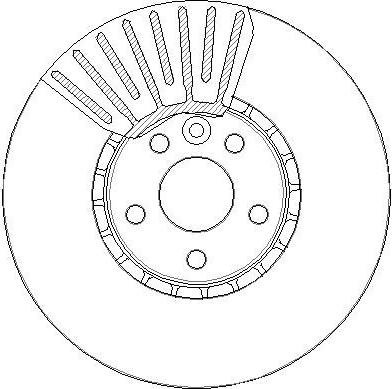 MGA D1951 - Тормозной диск autosila-amz.com