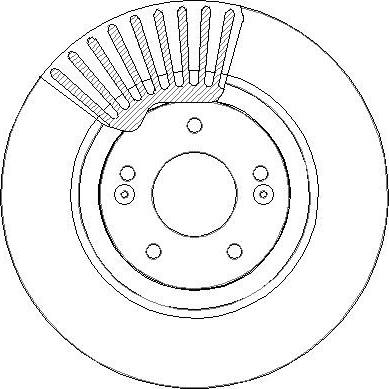 Triscan 5843 - Тормозной диск autosila-amz.com