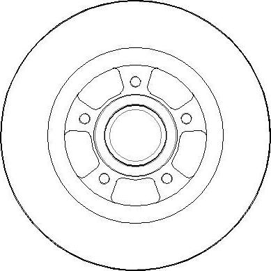 National NBD1773 - Тормозной диск autosila-amz.com