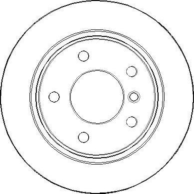 Akebono BN-0450 - Тормозной диск autosila-amz.com