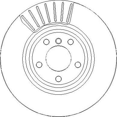National NBD2058 - Тормозной диск autosila-amz.com