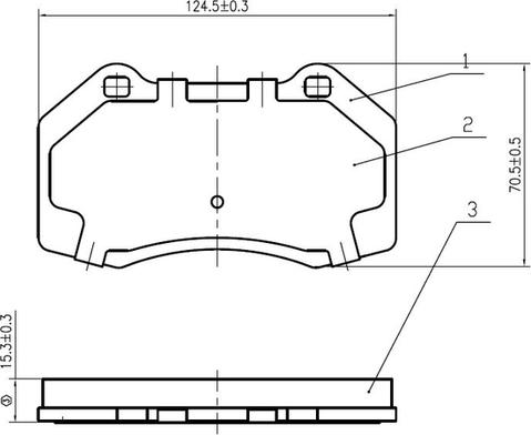 National NP2950 - Тормозные колодки, дисковые, комплект autosila-amz.com