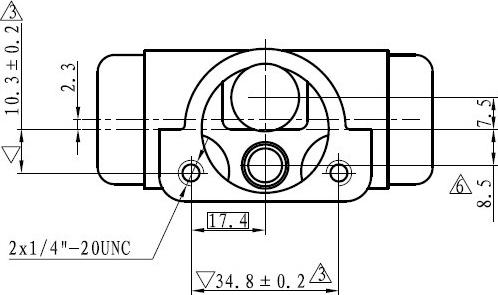 National NWC5058 - Колесный тормозной цилиндр autosila-amz.com