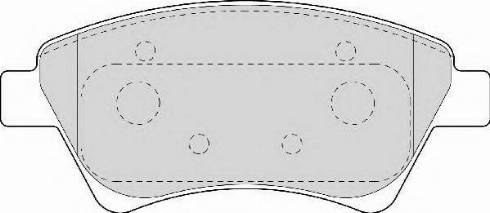 Necto FD6958N - Тормозные колодки, дисковые, комплект autosila-amz.com