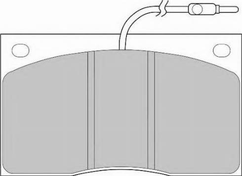 Necto FD211N - Тормозные колодки, дисковые, комплект autosila-amz.com