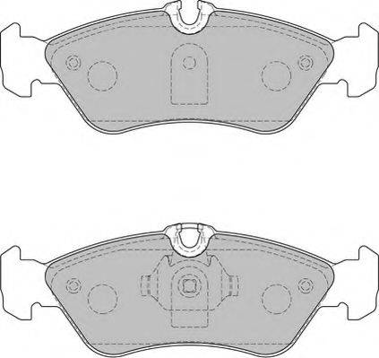 Necto FD7233N - Тормозные колодки, дисковые, комплект autosila-amz.com