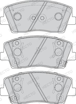 Remsa 21812.02 - Тормозные колодки, дисковые, комплект autosila-amz.com