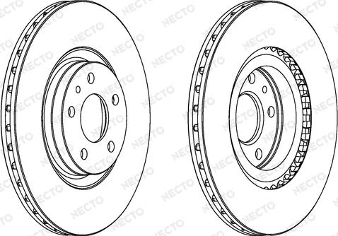 Necto WN902 - Тормозной диск autosila-amz.com
