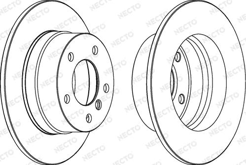 BENDIX 520685 - Тормозной диск autosila-amz.com