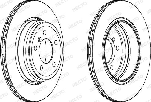 Necto WN1261 - Тормозной диск autosila-amz.com