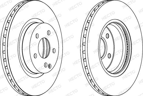 Necto WN1279 - Тормозной диск autosila-amz.com