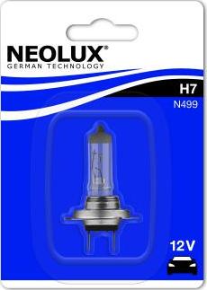 NEOLUX® N499-01B - Лампа накаливания, фара дальнего света autosila-amz.com