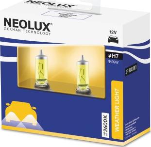 NEOLUX® N499W-2SCB - Лампа накаливания, фара дальнего света autosila-amz.com