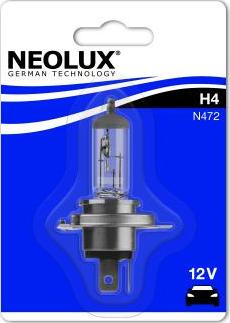 NEOLUX® N472-01B - Лампа накаливания, фара дальнего света autosila-amz.com
