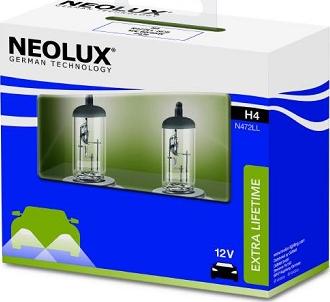 NEOLUX® N472LL-SCB - Лампа накаливания, фара дальнего света autosila-amz.com
